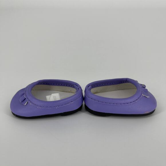 Authentic American Girl Doll Lilac / Purple Shoes / Flats for 18 inch Dolls GUC - Picture 13 of 14